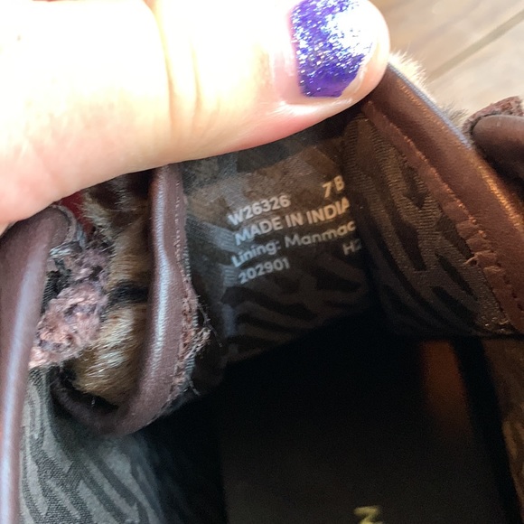 NWT COLE HAAN summit chaka bootie boots brown suede leather size 7 M no box - Picture 6 of 8